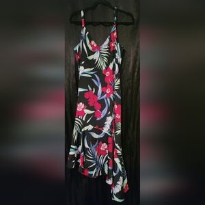 Tommy Bahama Midnight Orchid  ASYMM Dress